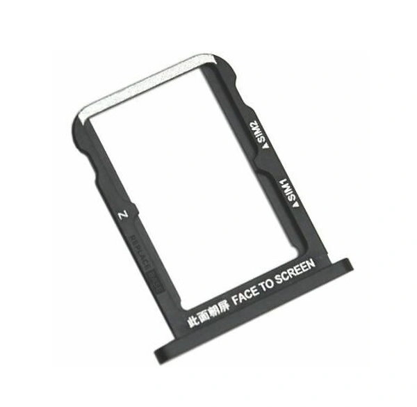 For Redmi Mi A2 Mi 6x SIM Card Tray Slot Holder Adapter Socket (Black)
