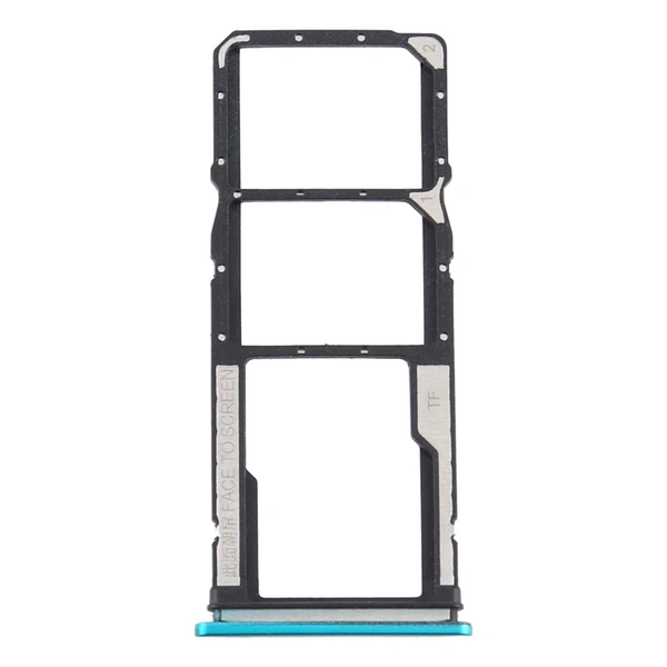 Xiaomi For Xiaomi Mi 9a SIM Card Tray Slot Holder Adapter Socket (Aura Blue)