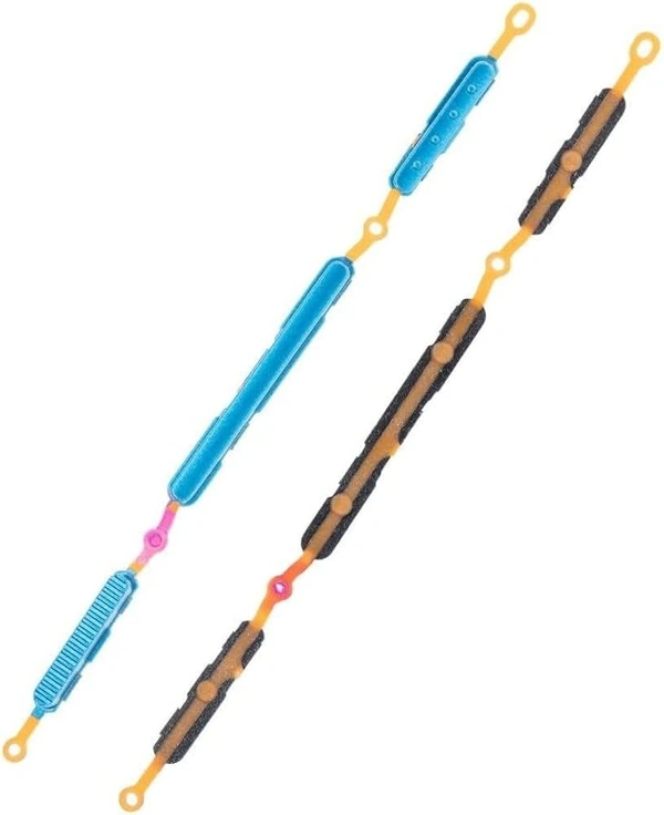 For Moto One Fusion Plus Side Power On Off Volume Key Outer Rubber Button