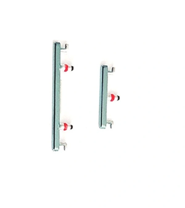 For OnePlus 10 5G External Side Power On Off Volume Outer Metal Key Button Aura Blue