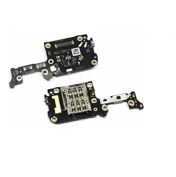 For OnePlus 11 5G Sim Card Tray Reader Slot Socket Connector Microphone Sub Board Flex