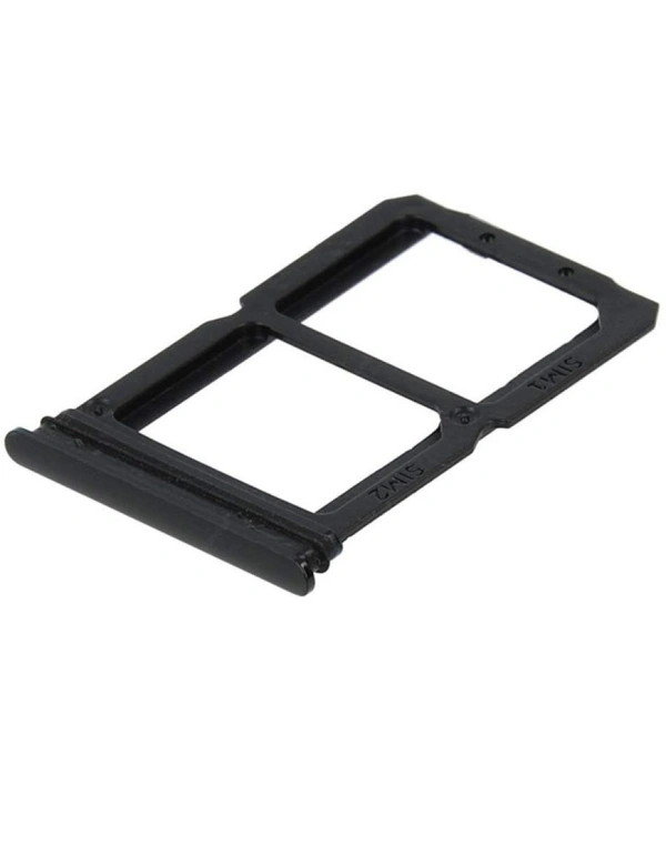 For OnePlus 6 Sim Card Tray Slot Holder ( Black )
