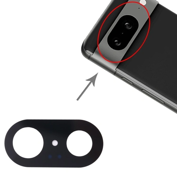 For Google Pixel 8 Back Camera Glass Lens Replacement 