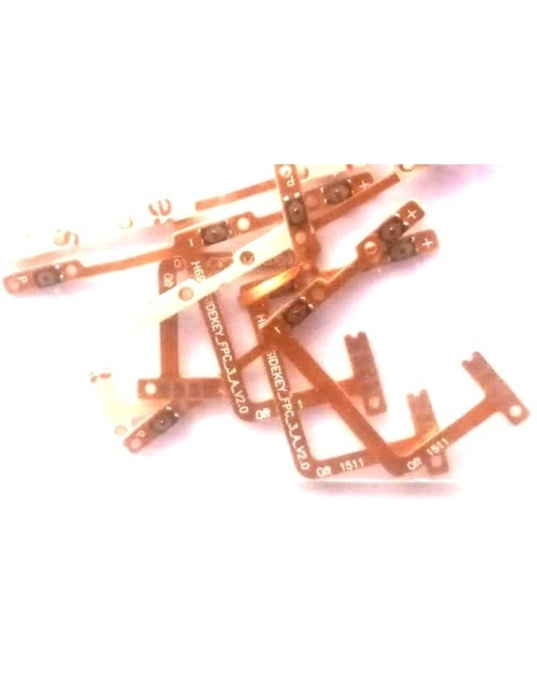 For Tecno Pova 2 LE7 Power On Off Volume Key Button Switch Flex Cable