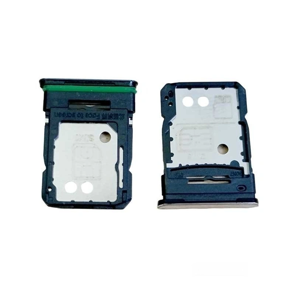 For Oppo Reno 10 5G CPH2531 OEM SIM Card + SIM Card + SD Memroy Tray Outer Holder (Silver Gray)