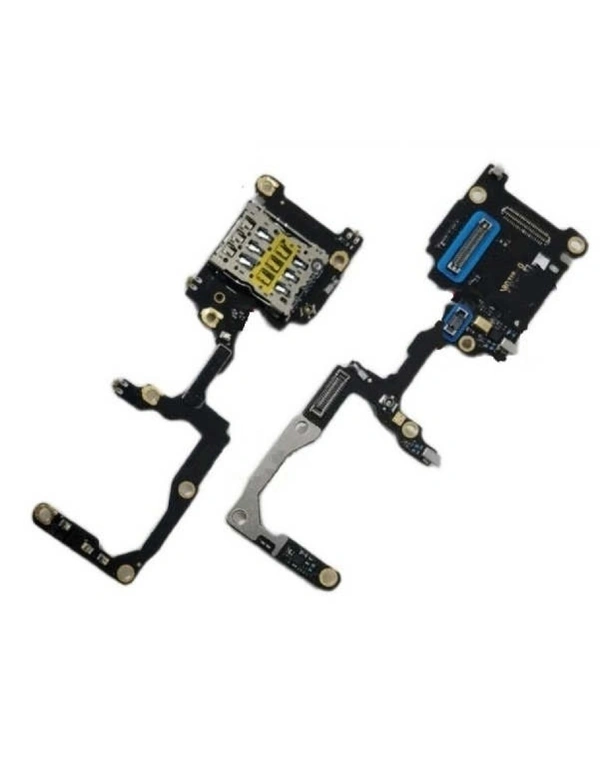 For Reno 4 5G SIM Card Reader + Mic Microphone Flex Cable