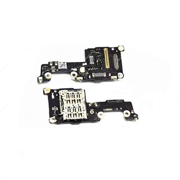 For Realme 10 Pro Plus 5G RMX3686 RMX3687 Sim Card Tray Reader Slot Socket Connector Microphone Sub Board Flex
