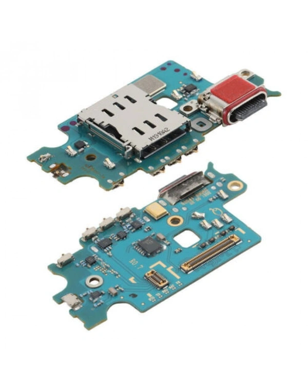 For Samsung Galaxy S22 Plus S906 5G Charging USB Port Sim Reader Mic Flex Board