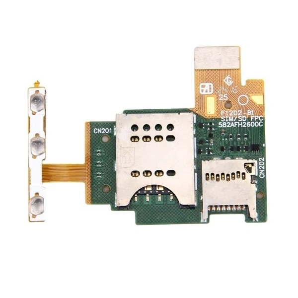 For Sony Xperia J ST26 / ST26i SIM /Micro Sd Memory Card Reader Slot Flex Cable