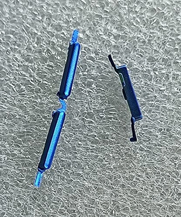 For Oppo Realme XT Power ON OFF Volume Up Down Side Button Key (Blue)