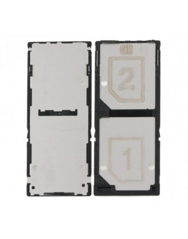 For Sony Xperia C3 Dual D2502 Sim Card Tray Holder Slot Adaptor : Black