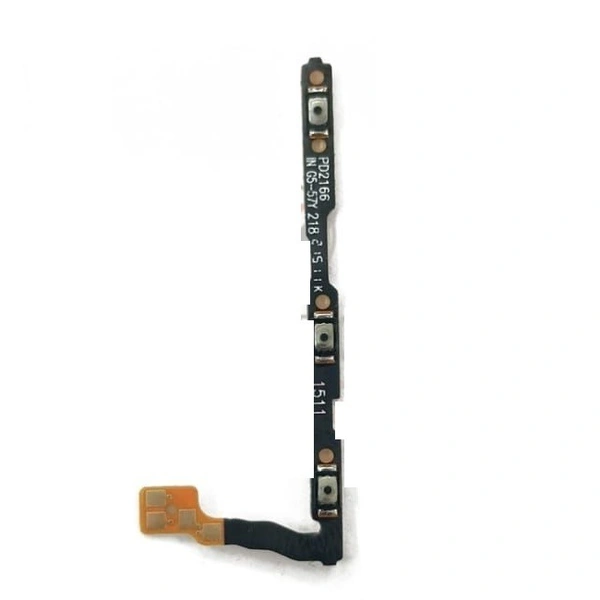 For Vivo Y33s 5G Power On Off Volume Key Button Flex Cable Patta