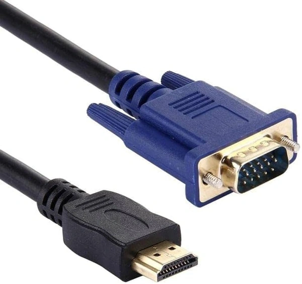 HDMI to VGA Cable , HDMI Male to VGA Male 1.5M