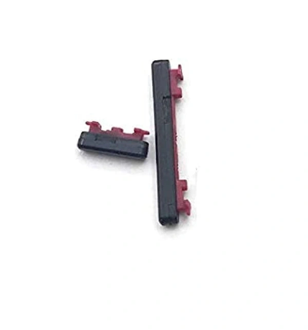 For Huawei P8 Lite 2017 Side Power On Off Volume Key Outer Rubber Button(Black)