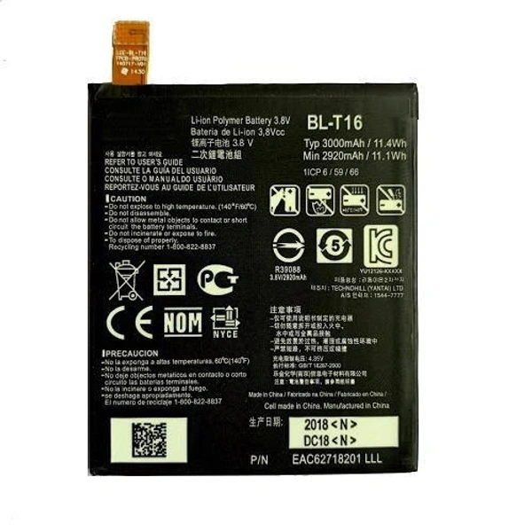 For LG BL-T16 G Flex 2 H950 Mobile Replacement Battery FULL CELL 