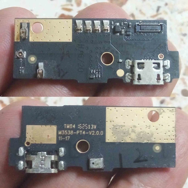 For Micromax Canvas 6 E485 Charging USB Port Mic Flex Sub Board