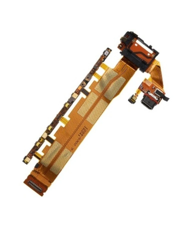 For Sony Xperia Z3+ Z3 Plus Main Power on off Volume Flex Cable With USB Charging Dock Port