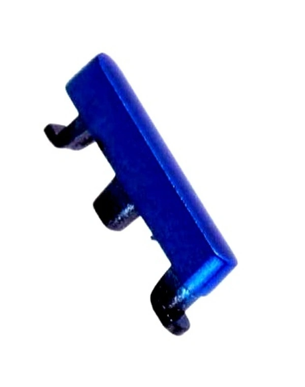 For Xiaomi Mi Redmi Note 7 Side Power On Off Key Outer Rubber Button (Silver)