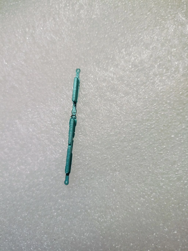 For Tecno Camon 17 External Power and Volume Button Side Button Out Rubber Keys : Green