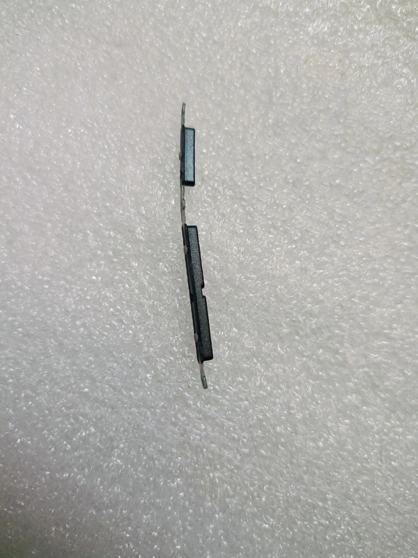 For Infinix HOT 9 External Power and Volume Button Side Button Out Rubber Keys : Black 