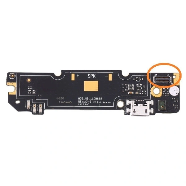For Xiaomi Mi Note 3 USB Charging Port Mic Flex Cable 24 Pin 