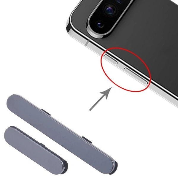 For Google Pixel 9 5G Side Power On Off Volume Key Switch Outer Button External Part