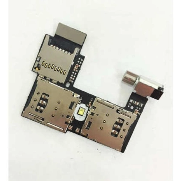 For Motorola MOTO G2 G 2 2nd Gen XT1063 Sim Card Reader SD Slot Tray Holder Flex