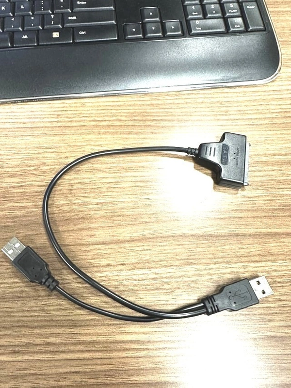 USB To SATA Cable Adaptor Convertor OTG Mobile Hard Disk SSD Laptop PC TAB TV External Data Support Upto 4TB