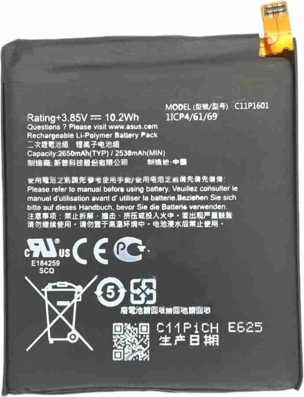 For Asus Zenfone 3 ZE520KL 5.2'' Battery C11P1601 OEM Battery FULL CELL Battery 
