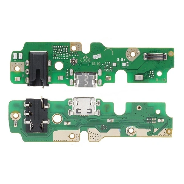 For Tecno Spark 8 KG6 USB Charging Port Mic Board Flex Cable