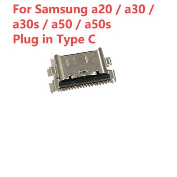 Samsung For Samsung A30s A50s Plug In C Type Charging Port Dock Jack Connector