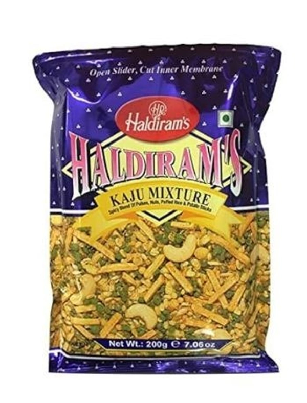 Haldiram's Namkeen-Kaju Mixture, Vegetarian, 200 Grams - (₹37 /100 g)