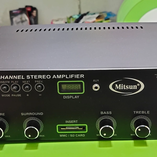 Mitsun 5.1 Amp MT2020 - Black