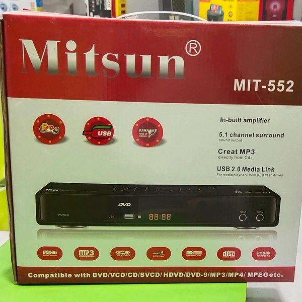 Mitsun DVD Player Mit-552