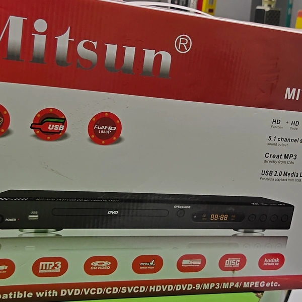 Mitsun DVD Player Mit-2070