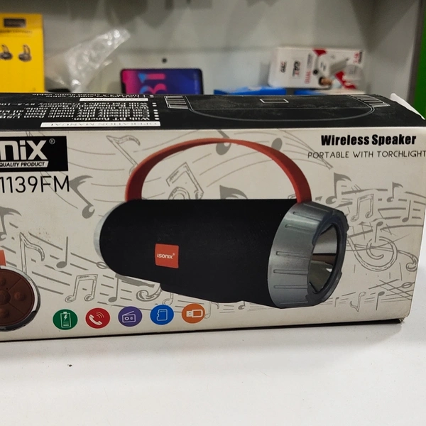 I Sonic BT Speaker With Flash Light BS-1139