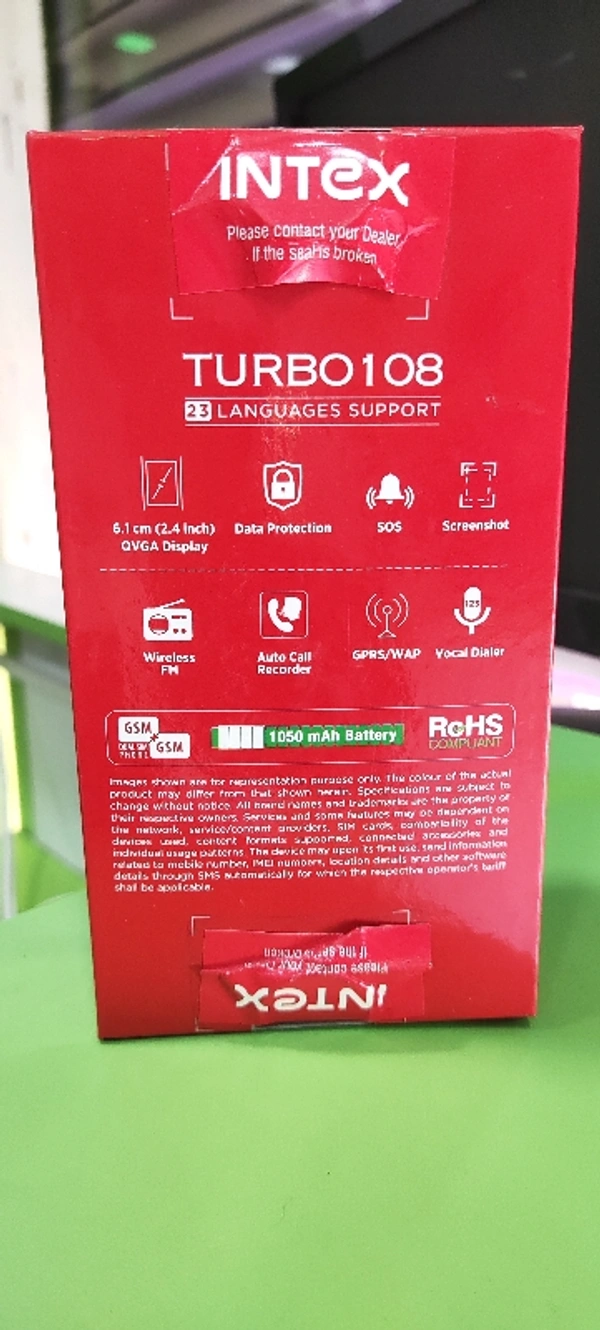 INTEX TURBO108 - Black