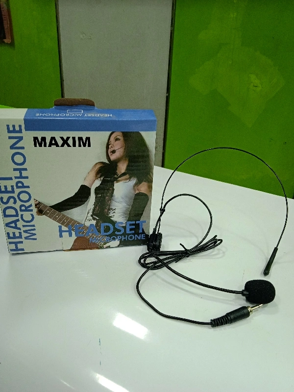 MAXIM HEADSET MICROPHONE HS-03 Mic - Black
