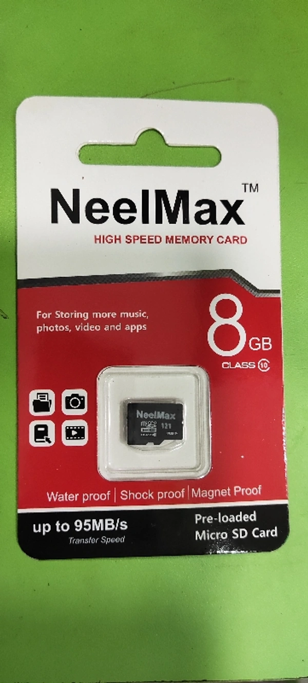 8GB Memory Card Neelmax
