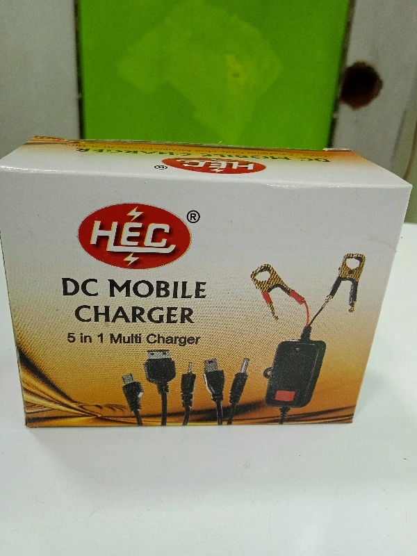 DC MOBILE CHARGER 5 in 1 Multicharger