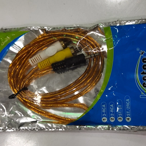 AUX To 2RCA Stereo Cable