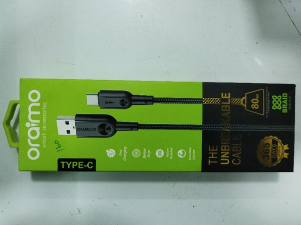 Oraimo THE UNBREAKABLE CABLE C TYPE
