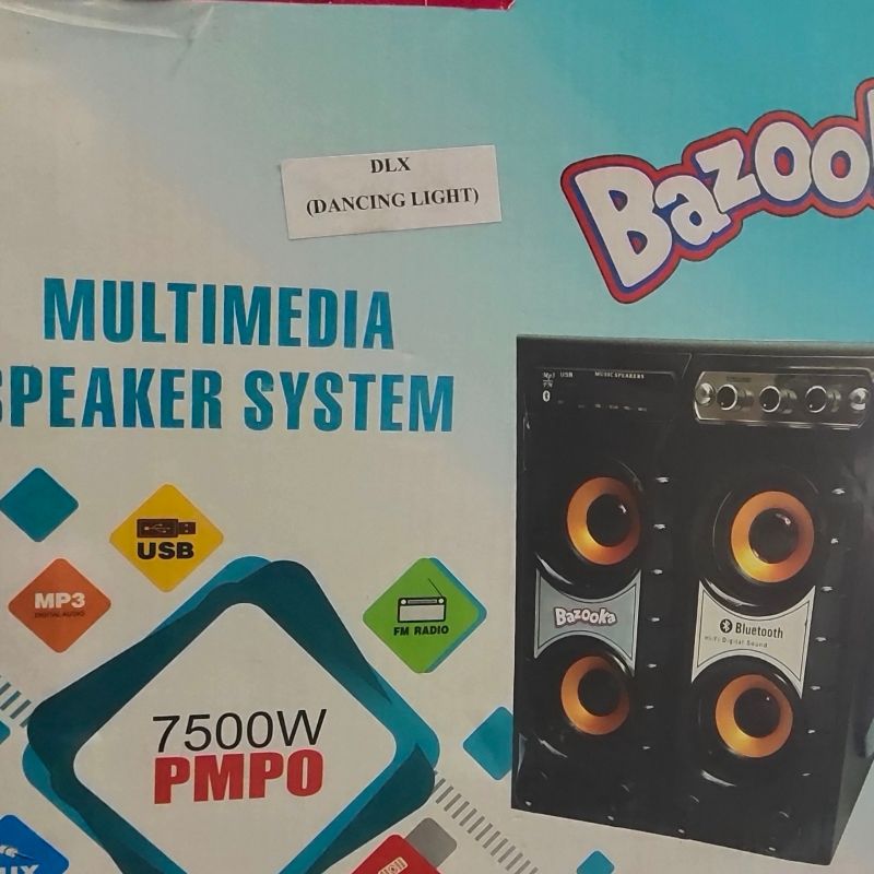 Box speaker hot sale bazooka