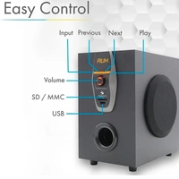 Zebronics zebronics bt6860rucf 5.1 bluetooth speakers