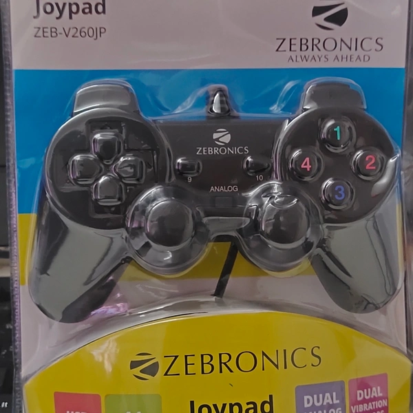 Zebronics V260JP 14 Buttons Joy/Game Pad for Computers