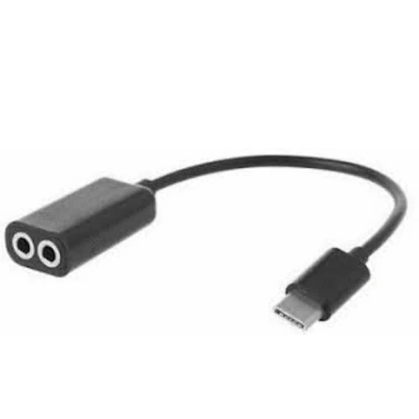 CableCreation Headphone Splitter, 3.5mm Stereo Audio Y Splitter Cable 3.5mm Male to 2 Port 3.5mm Female Compatible with iPhone,iPad,iPod, Samsung, LG, Tablets, MP3 Players&More, 20cm/Black and White