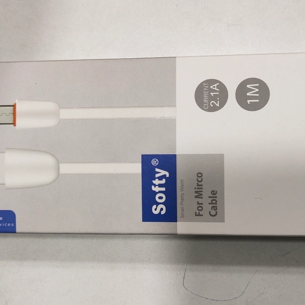 Softy 2.1A 1M Micro Cable V8