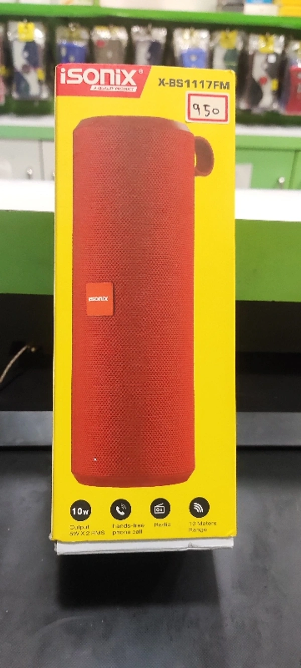 Isonix BT Speakers X-BS1117FM