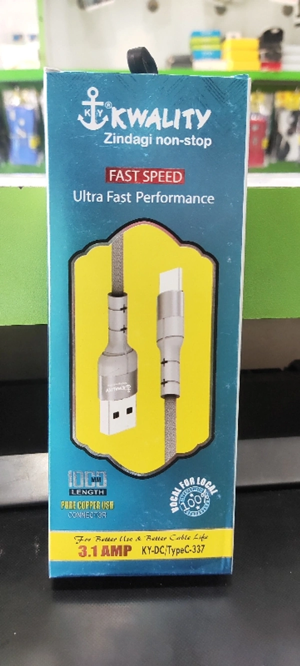 Kwality 3.1A C Type Cable