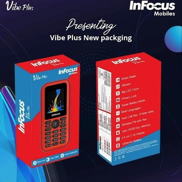 InFocus Vibe Plus - Black